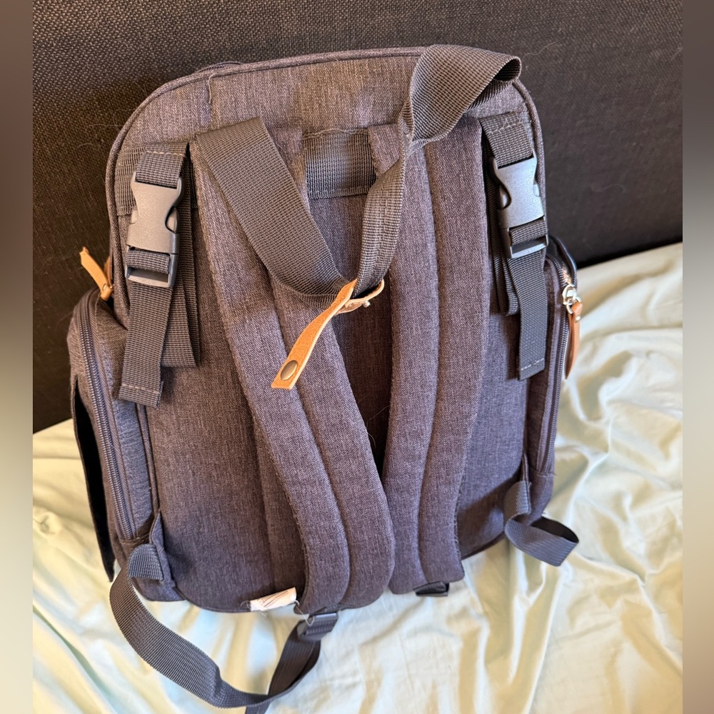 Gray Diaper Backpack - Picture 15 of 16